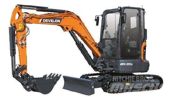 Doosan DX35Z-7 Mini rýpadlá < 7t