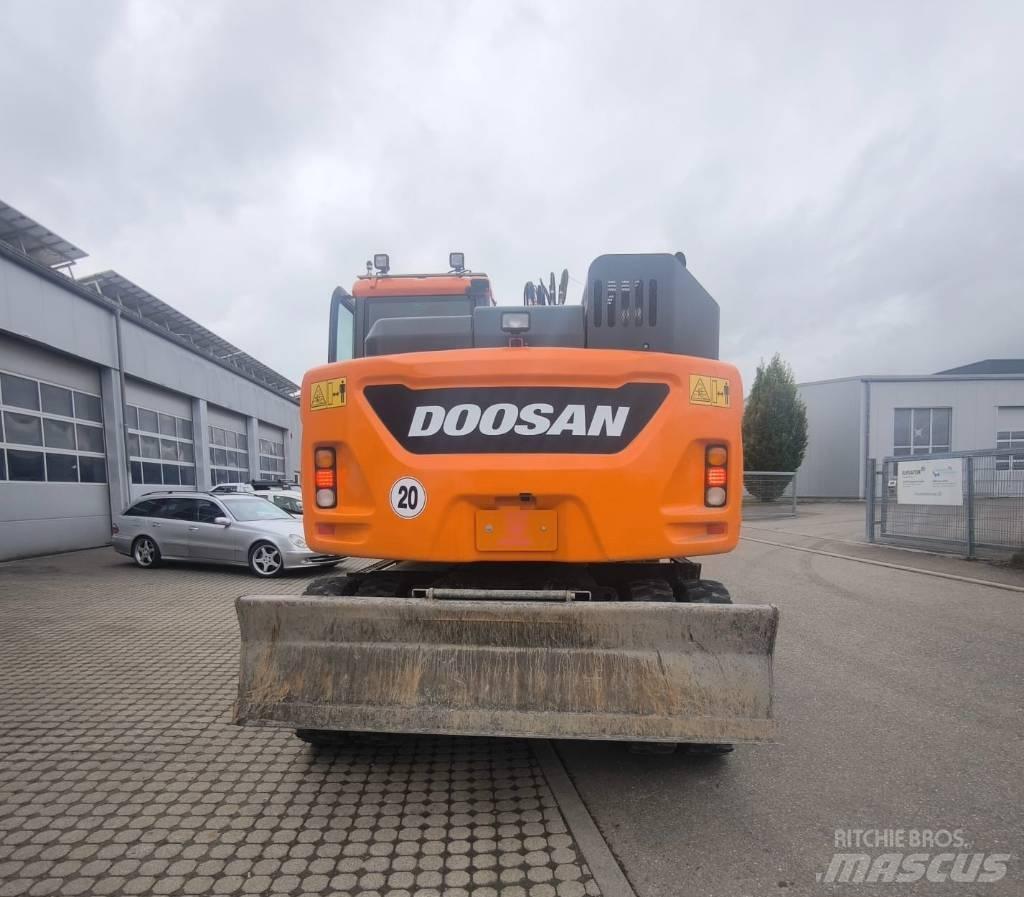 Doosan DX 165 W Kolesové rýpadlá