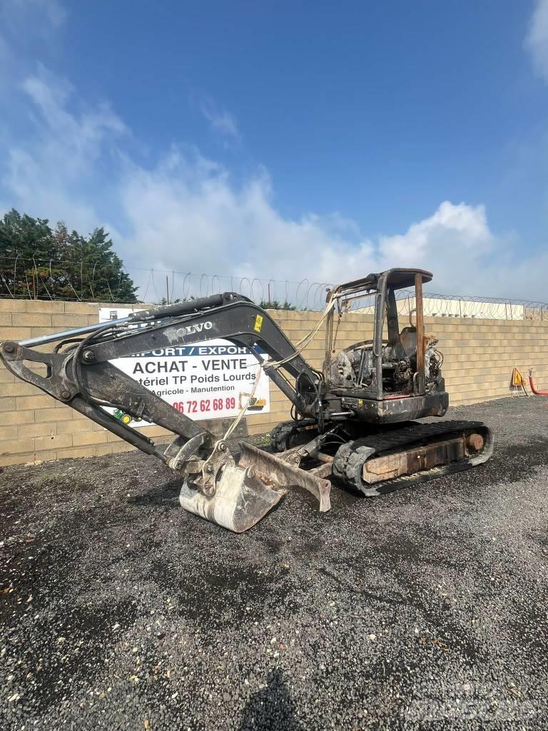 Volvo ECR 50 D Výložníky a lyžice