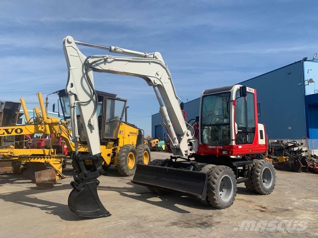 Takeuchi TB070W Kolesové rýpadlá