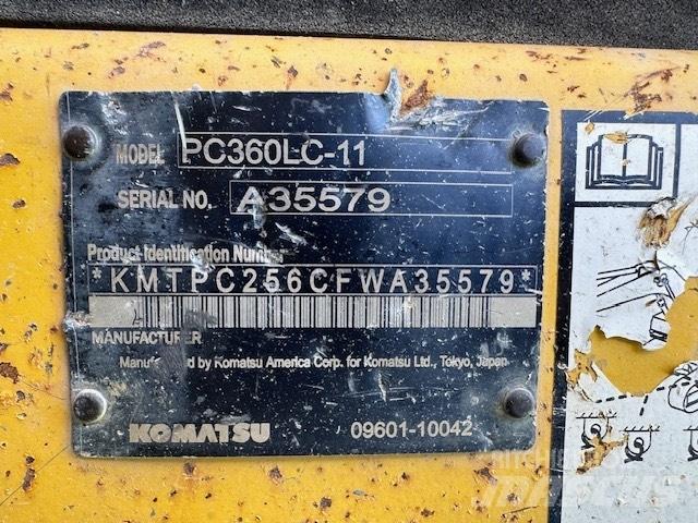 Komatsu PC360LC-11 Pásové rýpadlá