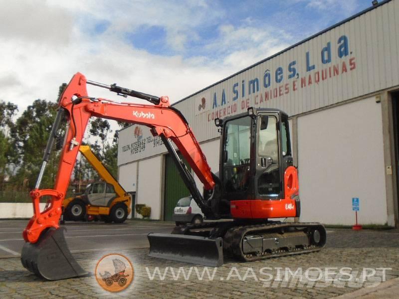 Kubota U 48-4 Mini rýpadlá < 7t