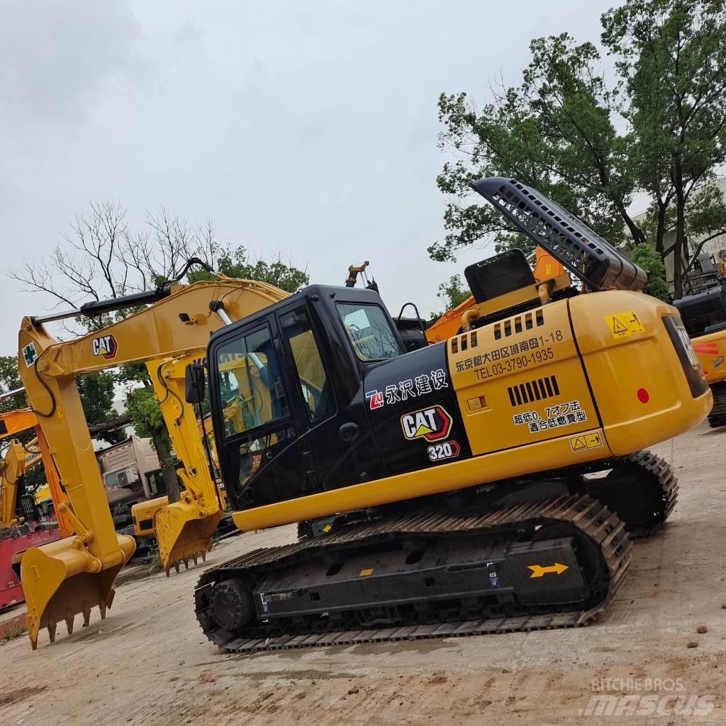 CAT 320 D Pásové rýpadlá