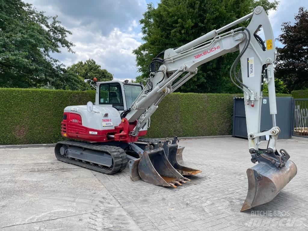 Takeuchi TB290-2 Mini rýpadlá < 7t