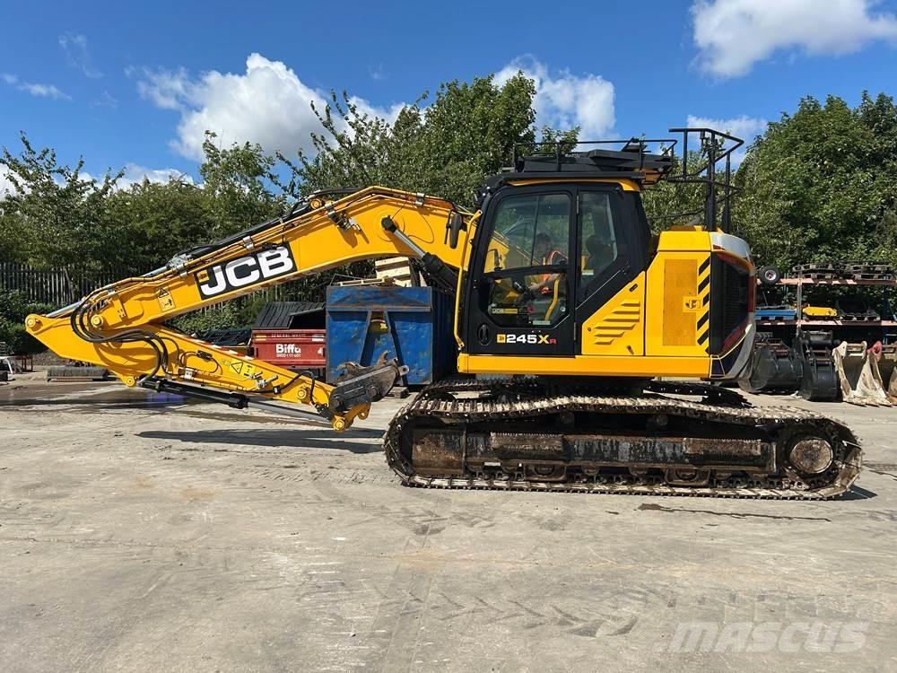 JCB 245XR Pásové rýpadlá