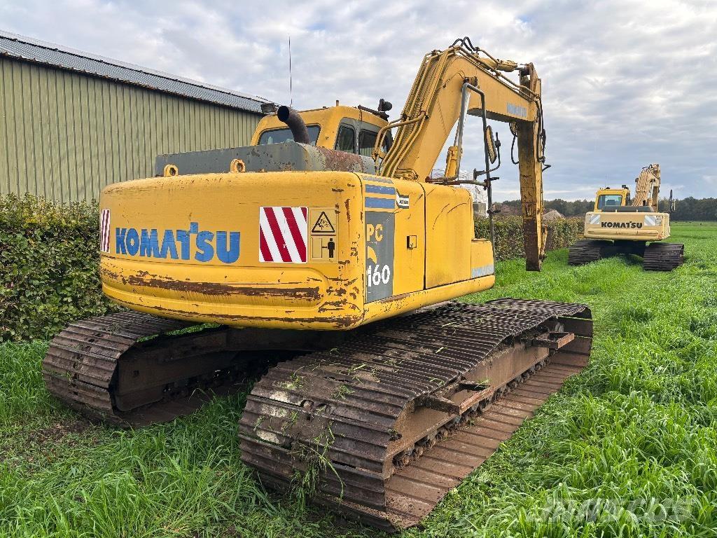 Komatsu PC 160-6K Pásové rýpadlá