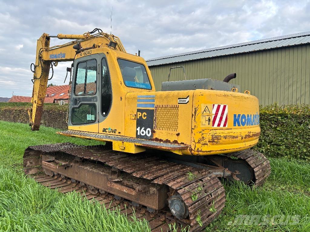 Komatsu PC 160-6K Pásové rýpadlá