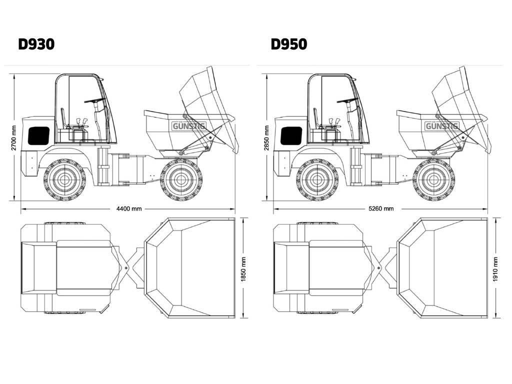 Günstig D950 Kĺbové nákladné autá