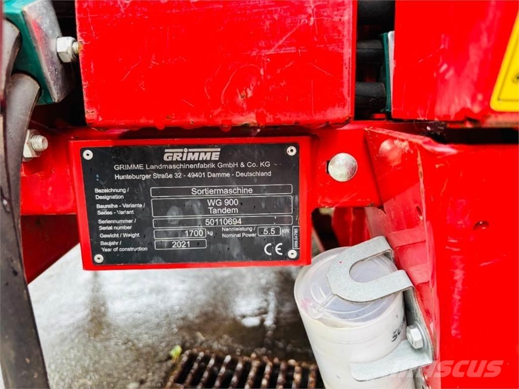 Grimme WG 900 Zariadenie na pestovanie zemiakov - Iné