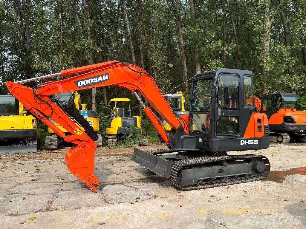 Doosan DH55 Mini rýpadlá < 7t