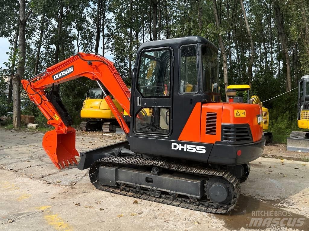 Doosan DH55 Mini rýpadlá < 7t