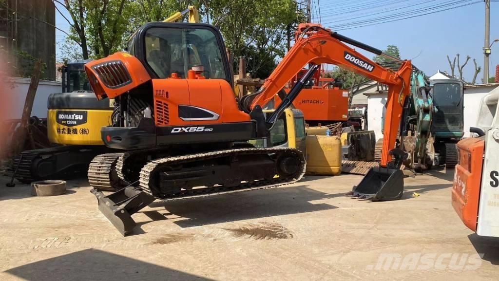 Doosan DX 55 Mini rýpadlá < 7t
