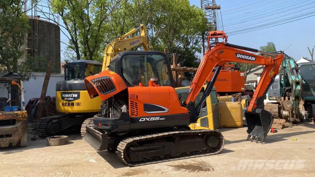 Doosan DX 55 Mini rýpadlá < 7t