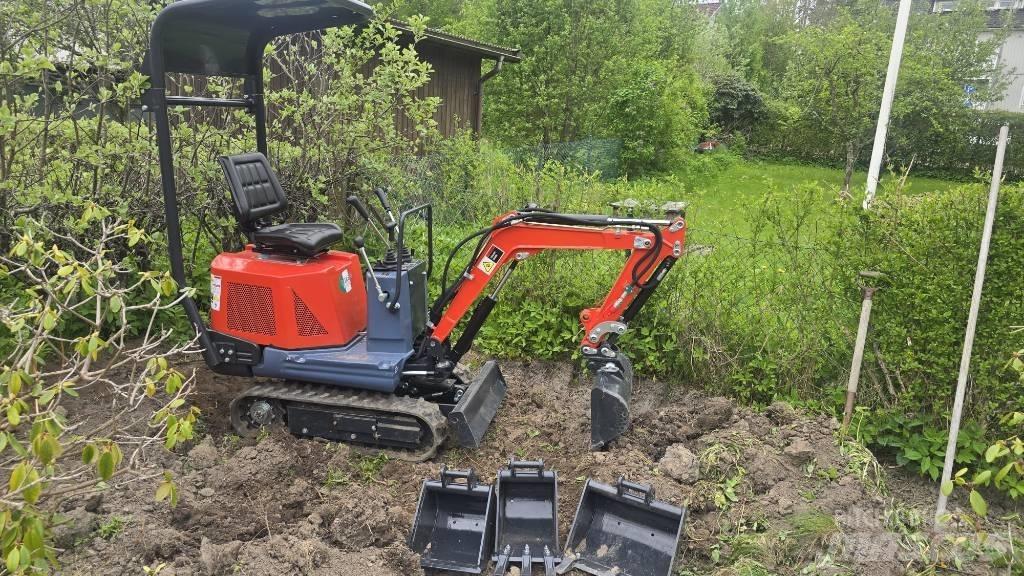 Minigrävmaskin 800kg Mini rýpadlá < 7t