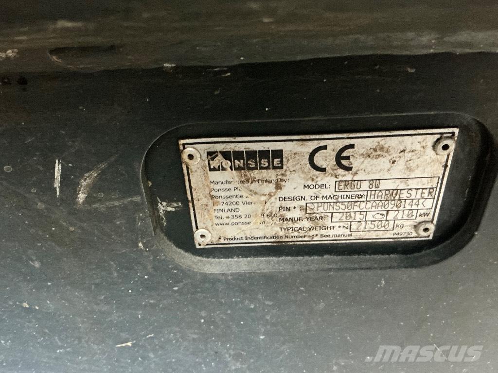 Ponsse ERGO 8W Harvestory