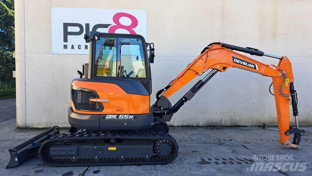 Develon DX 55 R-7 Mini rýpadlá < 7t