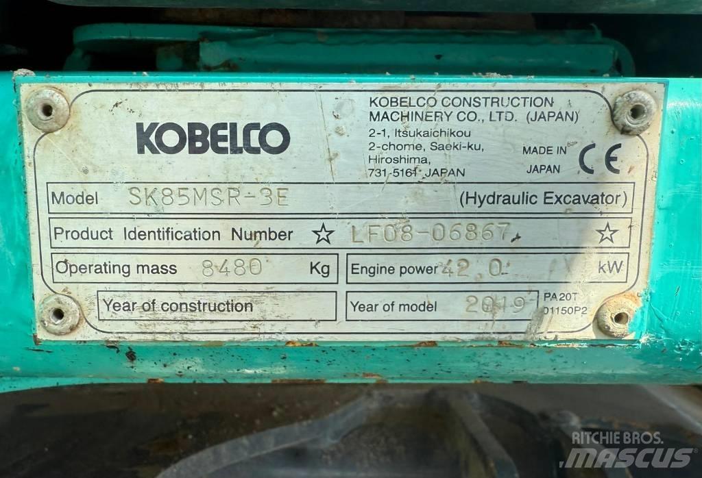 Kobelco SK 85 MSR-3 Midi rýpadlá 7 t - 12 t