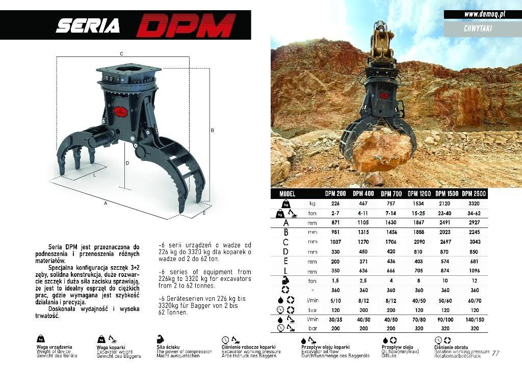  DEMOQ DPM2500 Drapáky