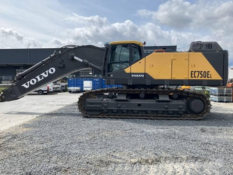 Volvo EC 750 E Pásové rýpadlá