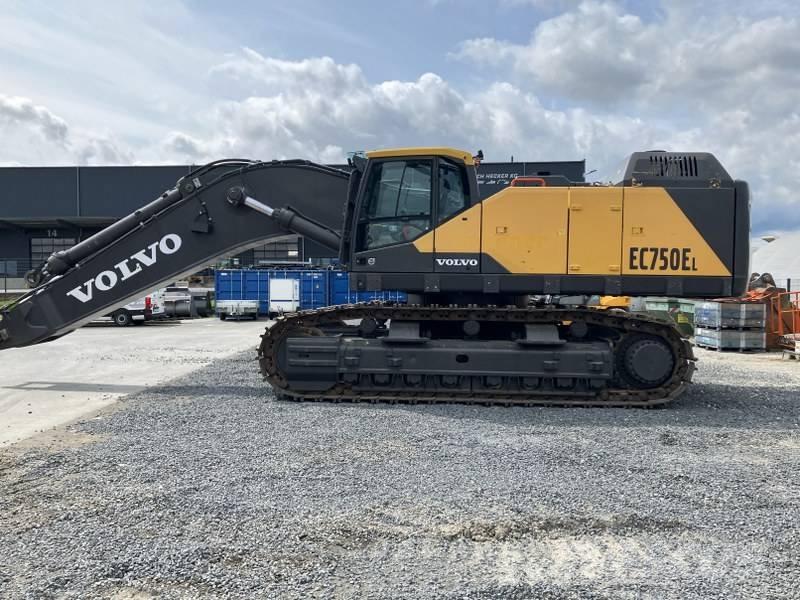 Volvo EC 750 E Pásové rýpadlá