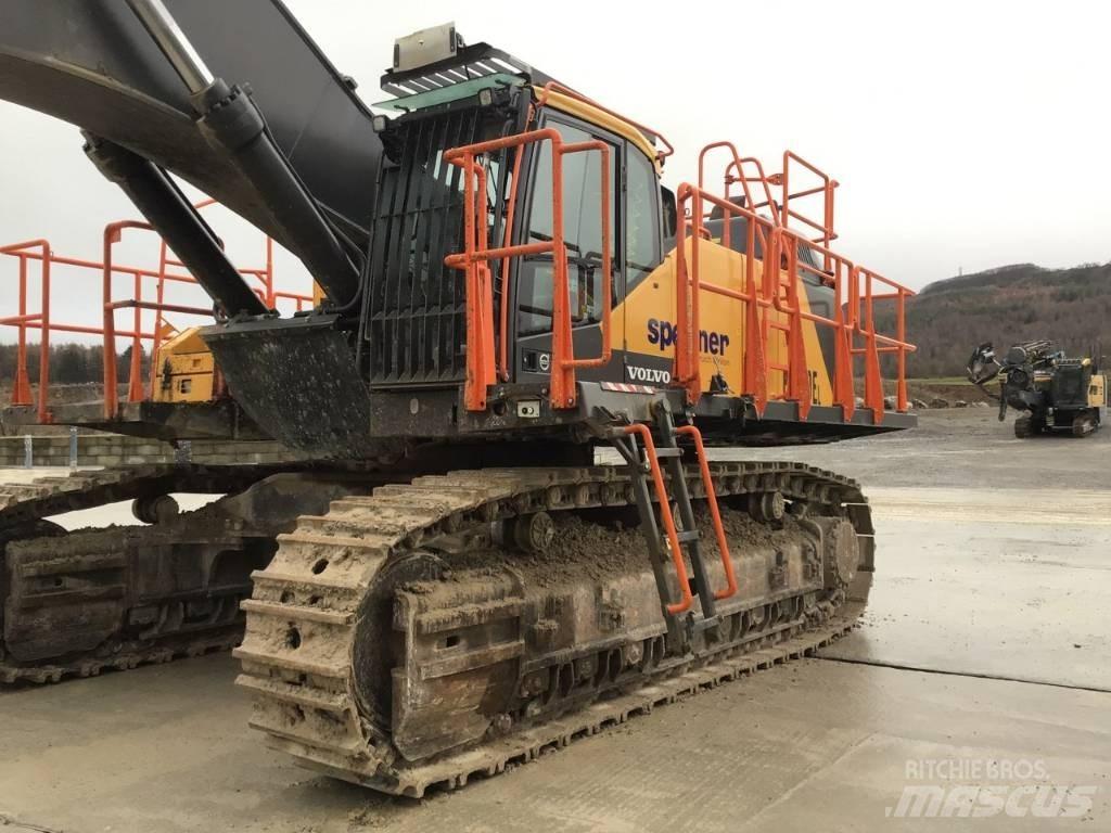 Volvo EC 750 E Pásové rýpadlá