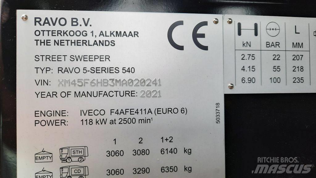 Ravo 540STH Zametacie stroje