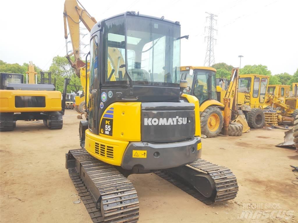 Komatsu PC 55 Pásové rýpadlá