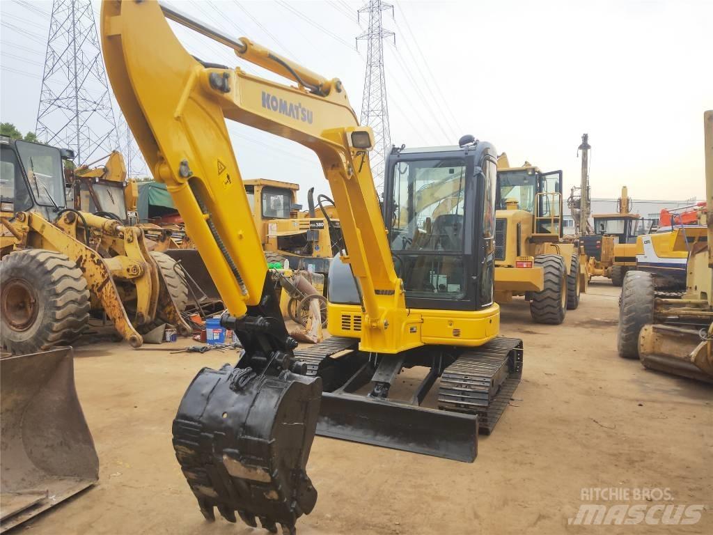 Komatsu PC 55 Pásové rýpadlá