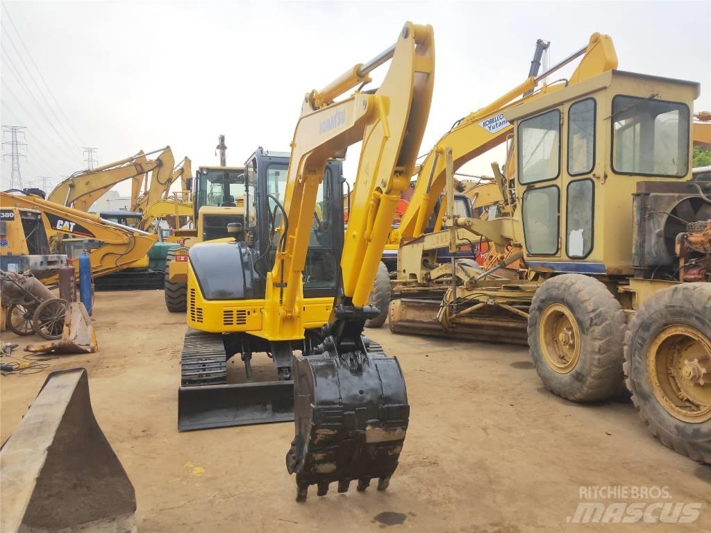Komatsu PC 55 Pásové rýpadlá