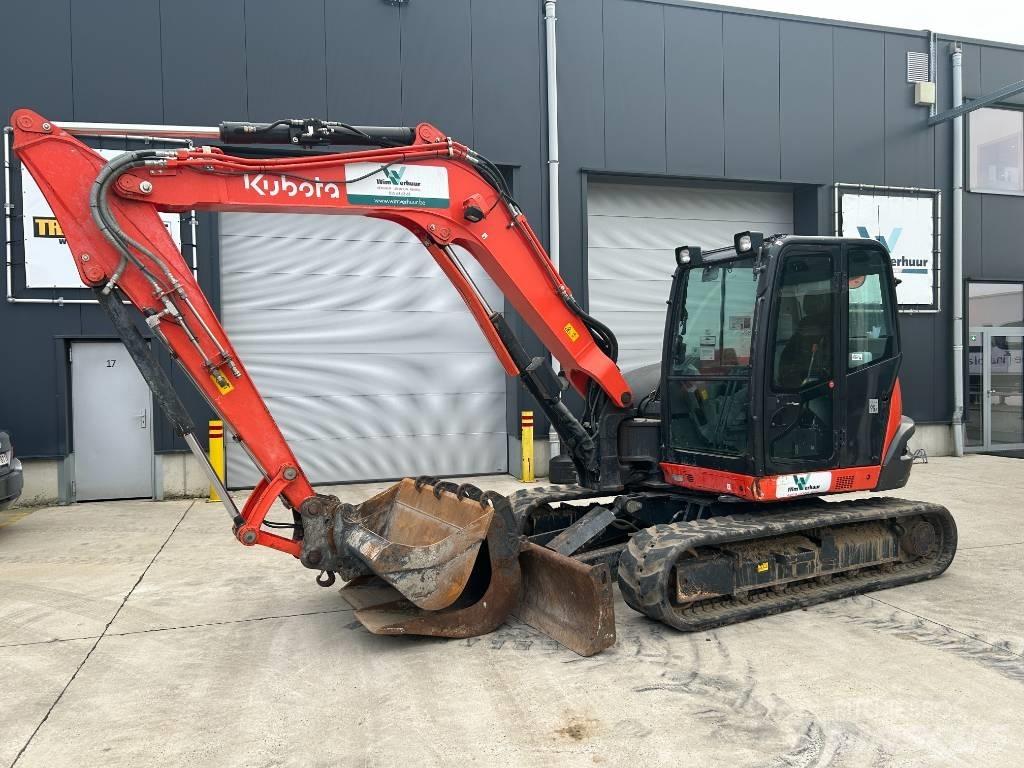 Kubota KX 080-4 Midi rýpadlá 7 t - 12 t