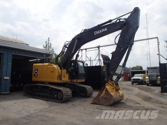 John Deere 345P-TIER Pásové rýpadlá
