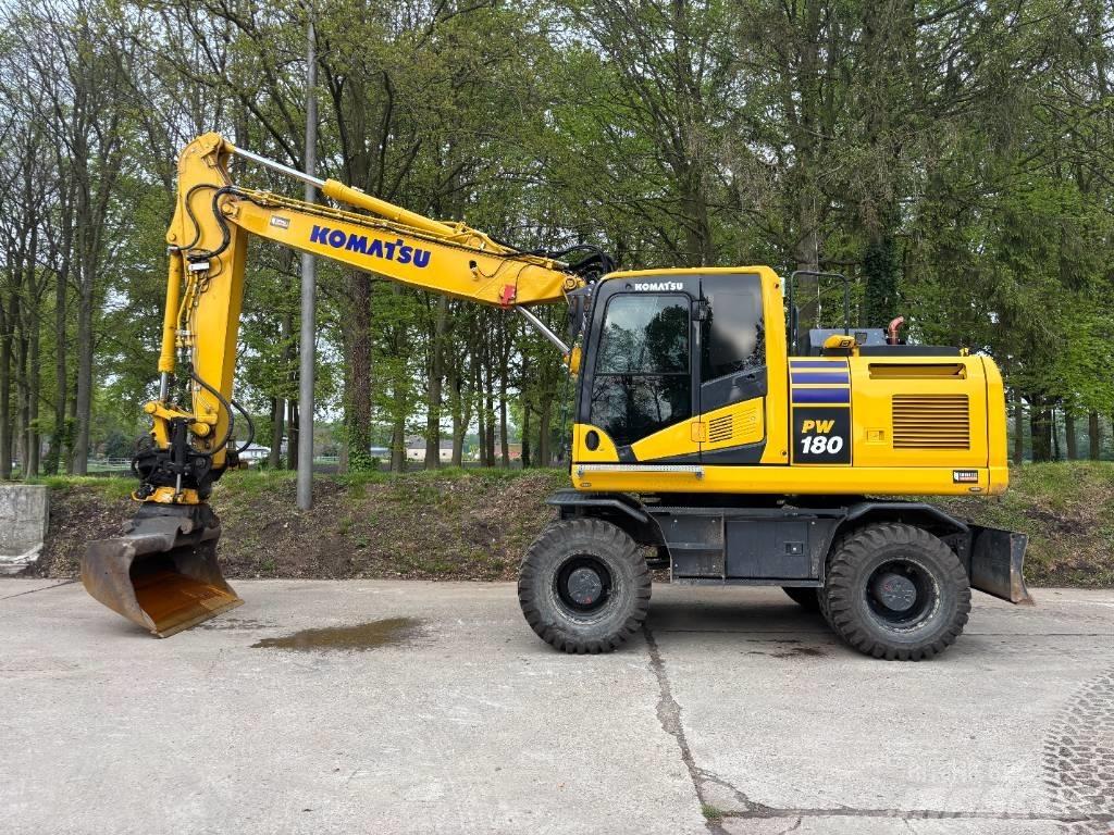 Komatsu PW180-11 Kolesové rýpadlá