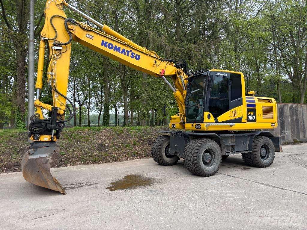 Komatsu PW180-11 Kolesové rýpadlá