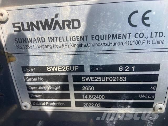 Sunward SWE 25 UF Mini rýpadlá < 7t