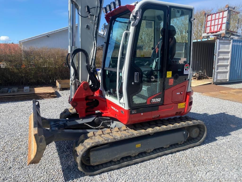 Takeuchi TB 260 Mini rýpadlá < 7t