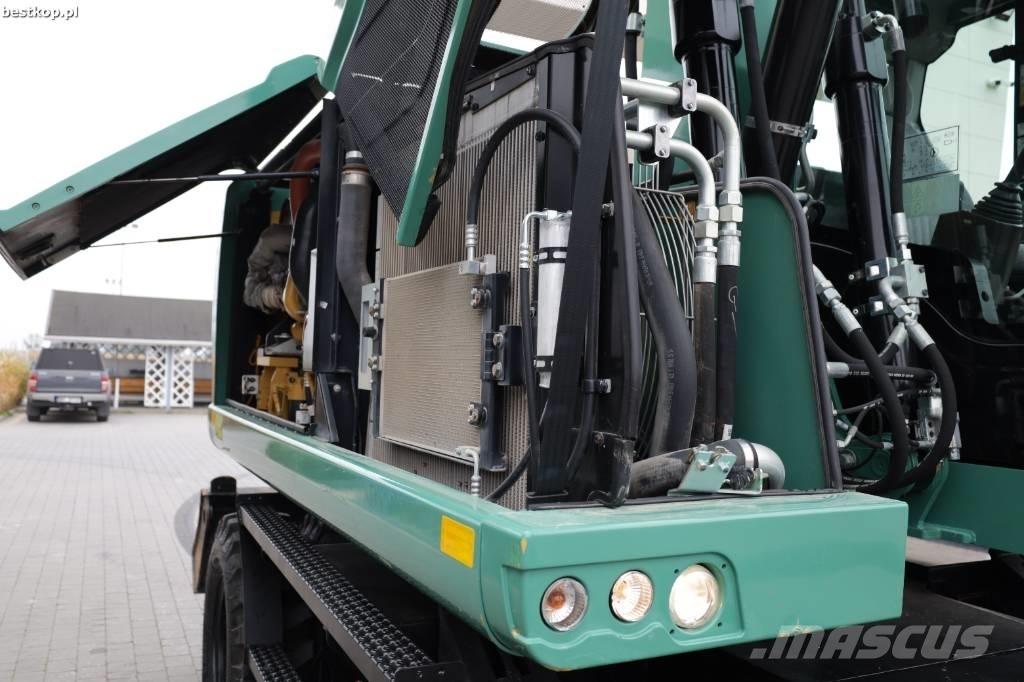 CAT M314F Kolesové rýpadlá