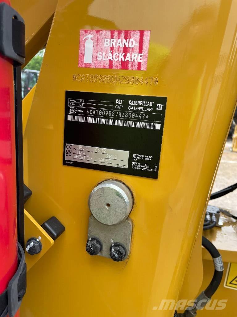 CAT 908 M Kolesové nakladače