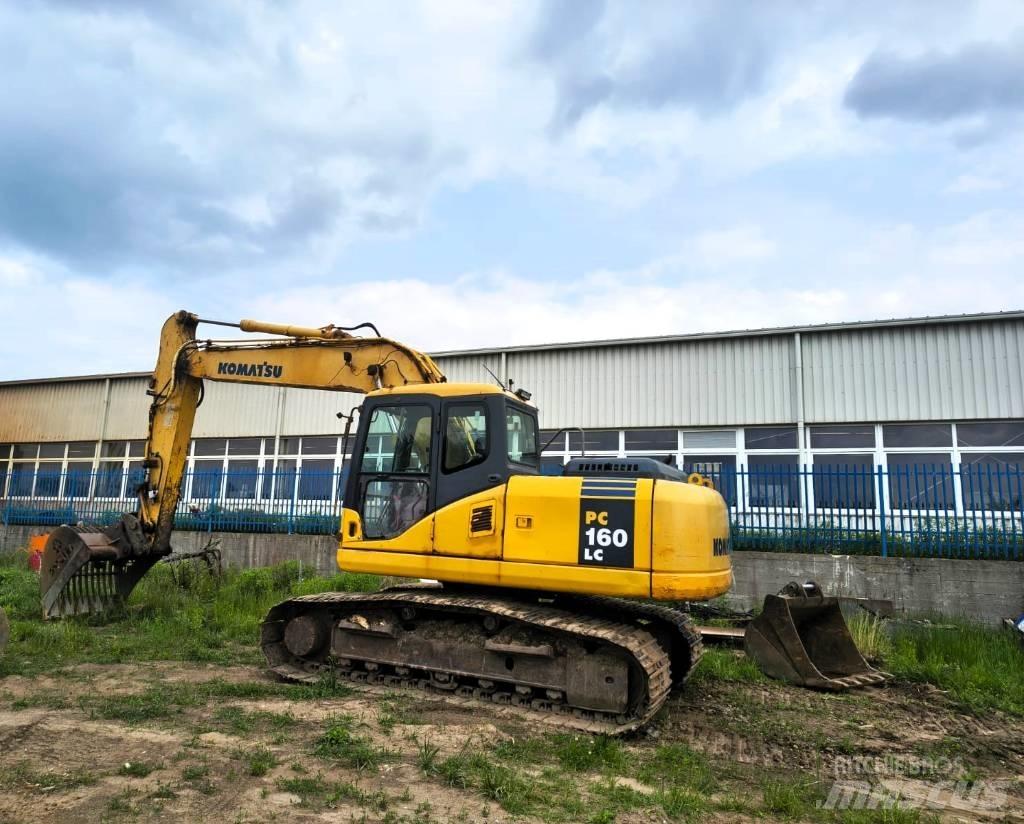 Komatsu PC 160 LC-7K Pásové rýpadlá