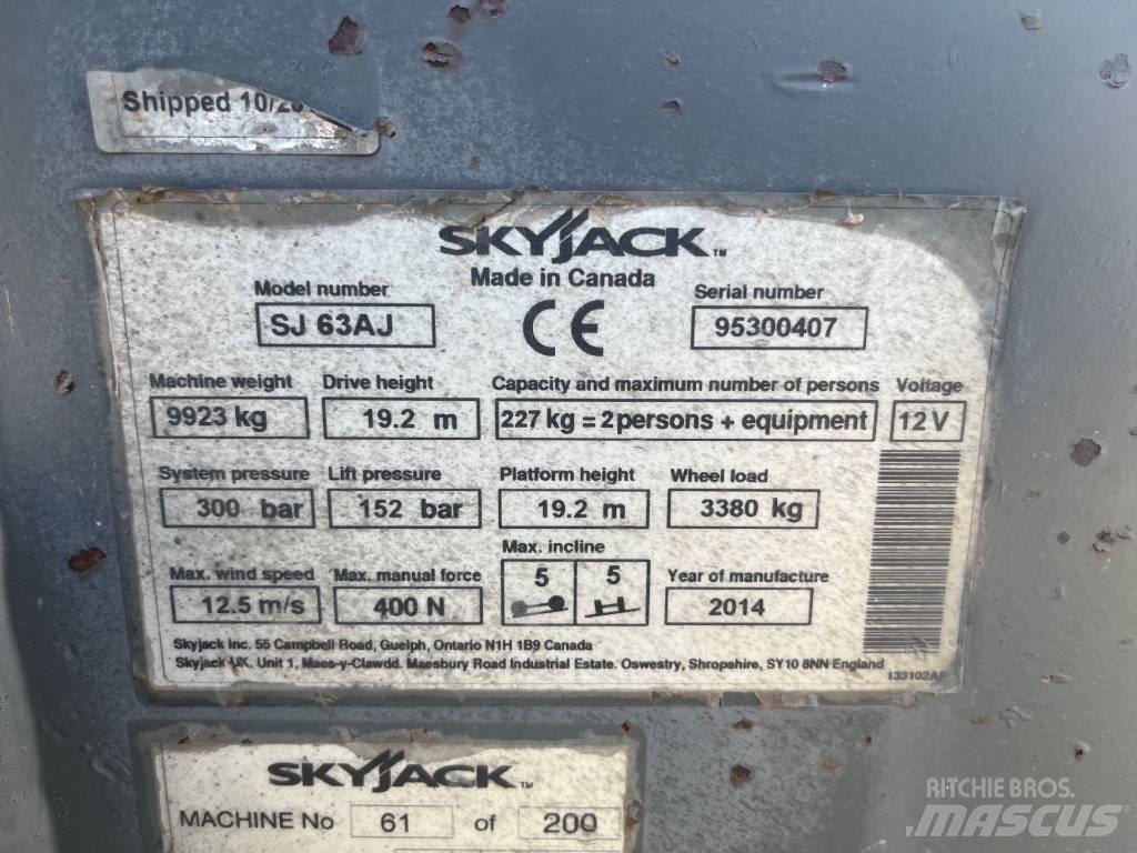 SkyJack SJ 63 AJ Kĺbové plošiny