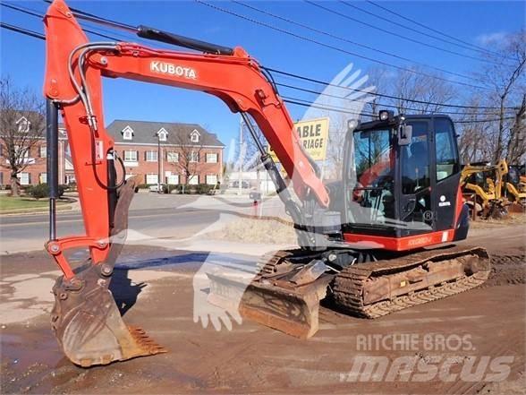 Kubota KX080-4 Pásové rýpadlá