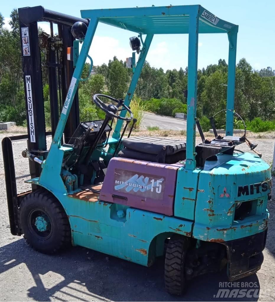 Mitsubishi FG15 LPG vozíky