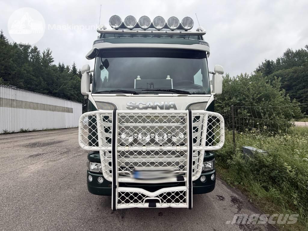 Scania R 520 LB Hákový nosič kontajnerov