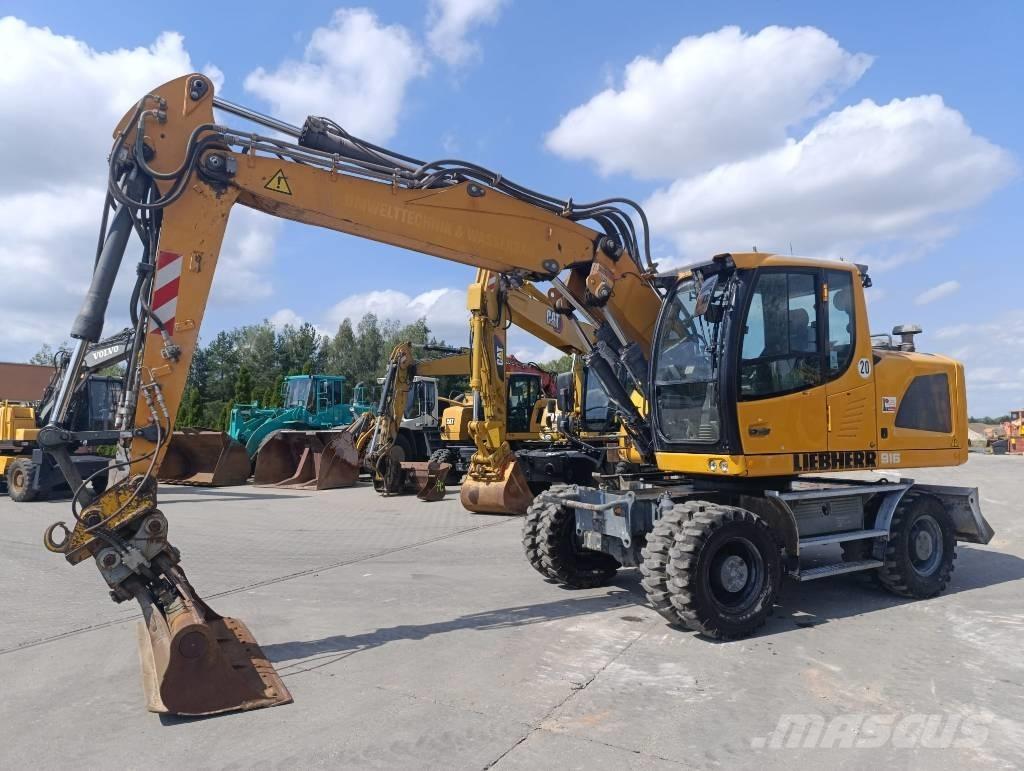 Liebherr A 916 Kolesové rýpadlá