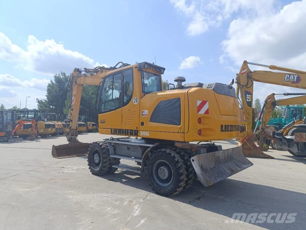 Liebherr A 916 Kolesové rýpadlá