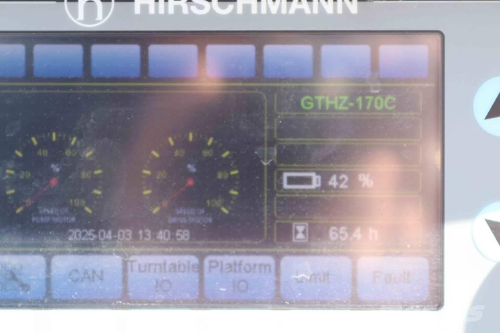 Hangcha GTHZ 170 C Kĺbové plošiny