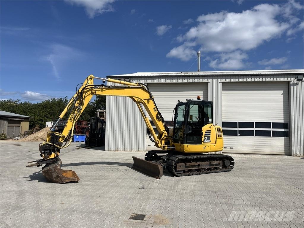 Komatsu PC 80 MR Midi rýpadlá 7 t - 12 t