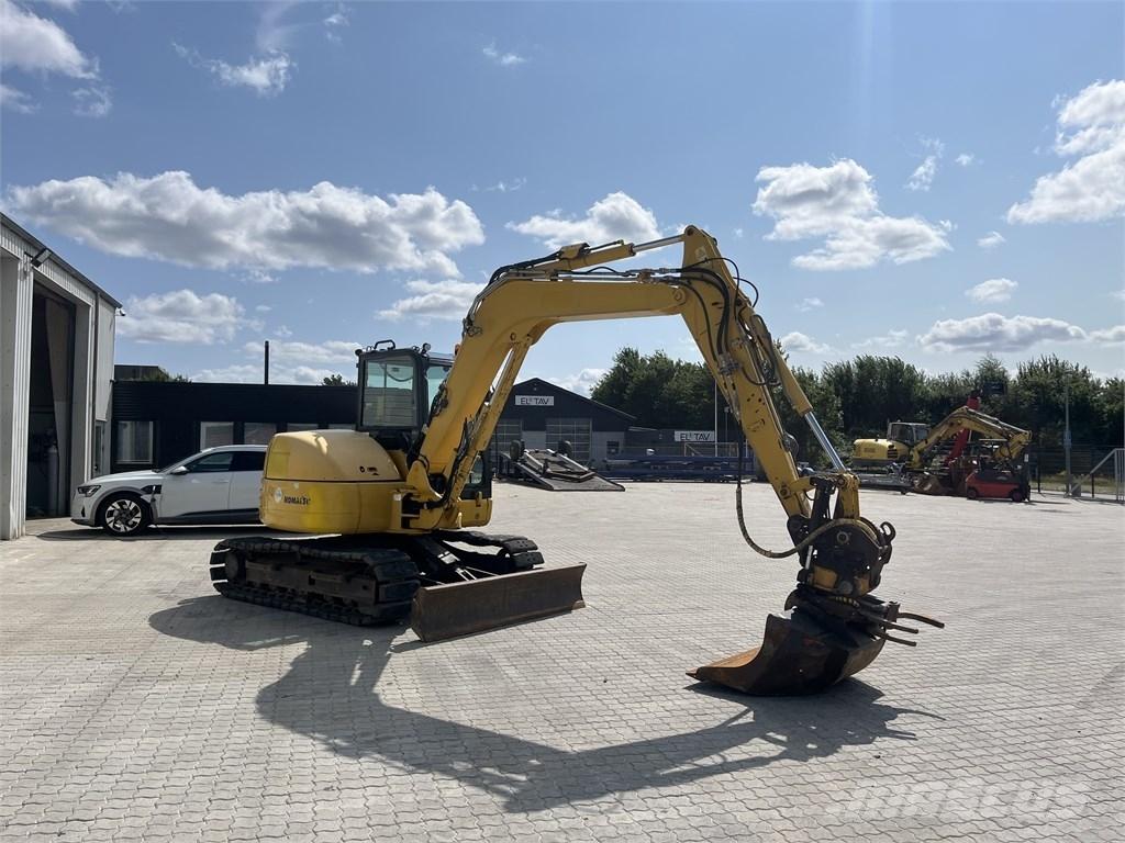 Komatsu PC 80 MR Midi rýpadlá 7 t - 12 t