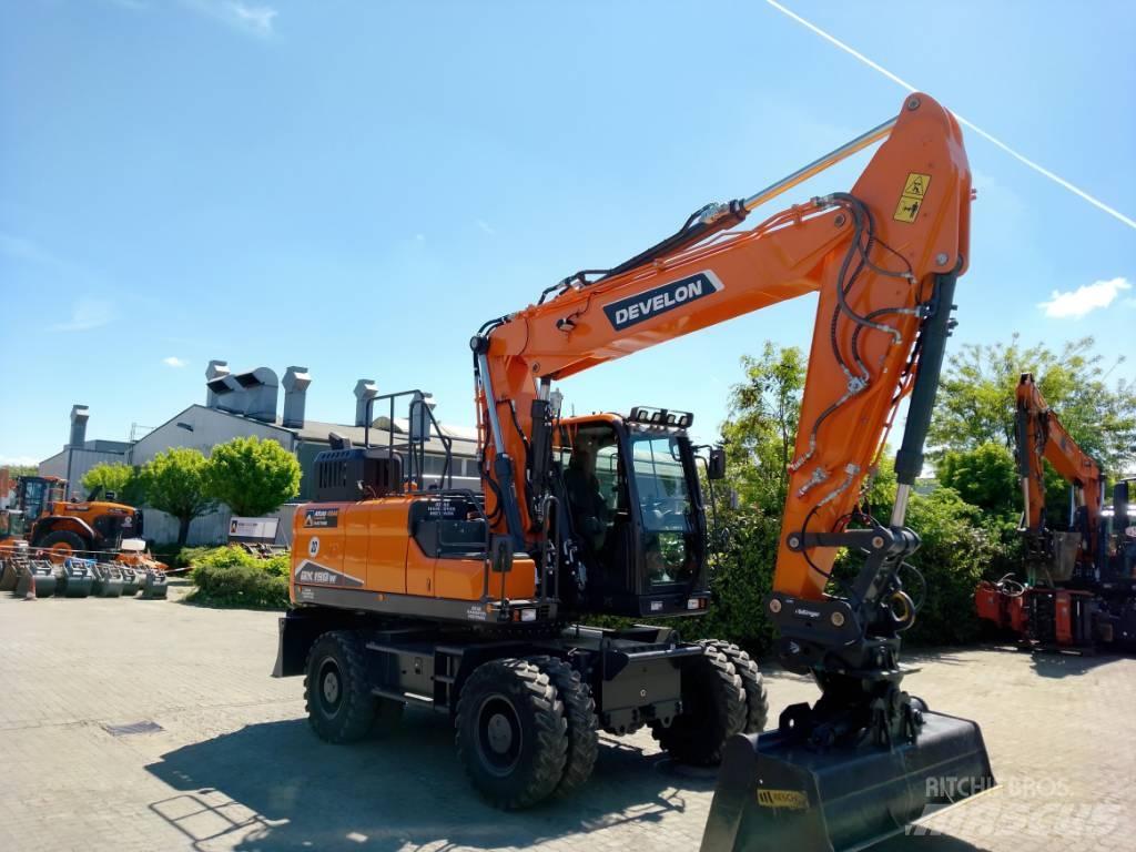 Doosan DX190W-7 Kolesové rýpadlá