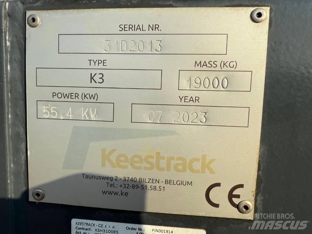 Keestrack K 3 Mobilné triediče