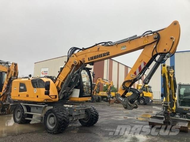 Liebherr A920 Kolesové rýpadlá